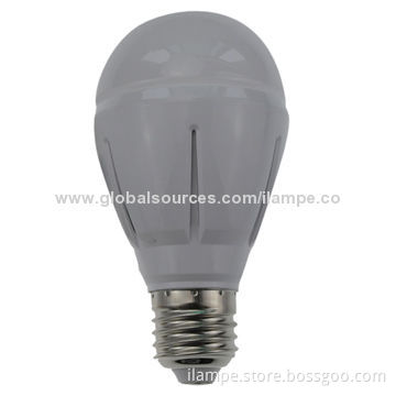 E27 7W LED bulb light with radiator, have good heat dissipation